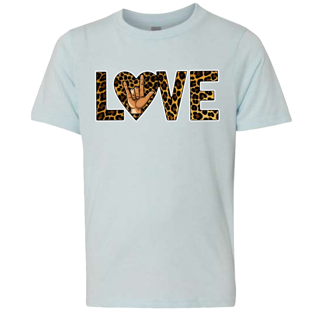 LOVE - Leopard T-Shirt (kids sizes)
