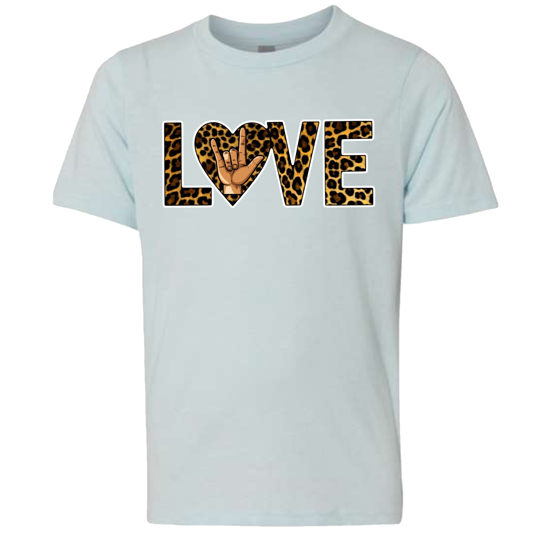LOVE - Leopard T-Shirt (kids sizes)
