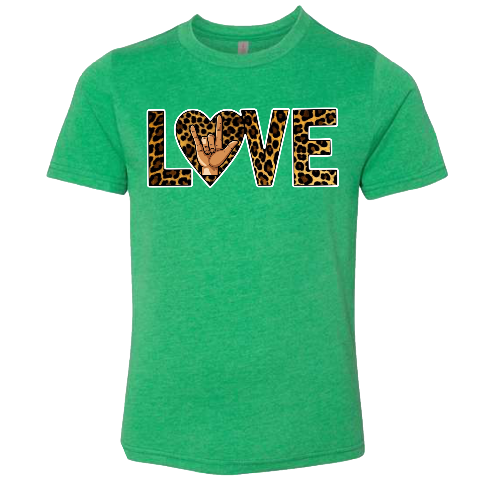 LOVE - Leopard T-Shirt (kids sizes)