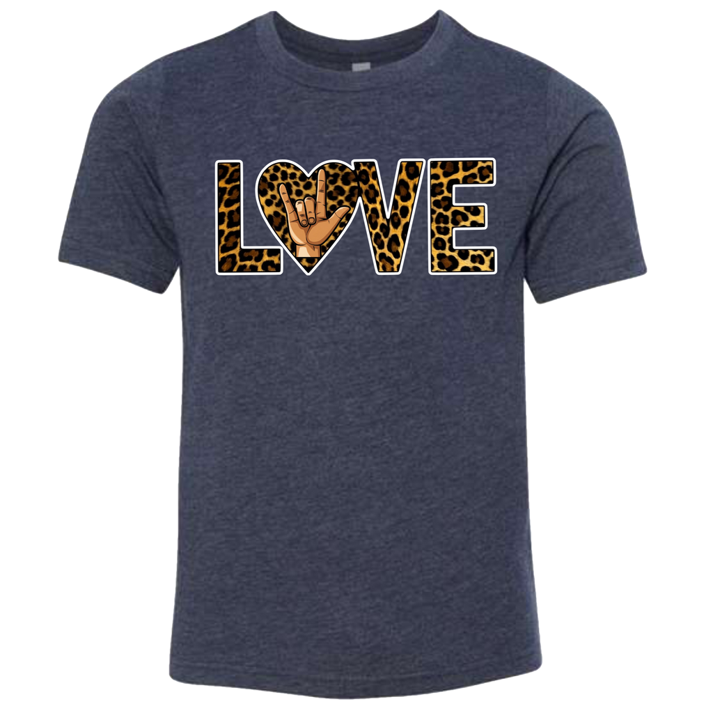 LOVE - Leopard T-Shirt (kids sizes)