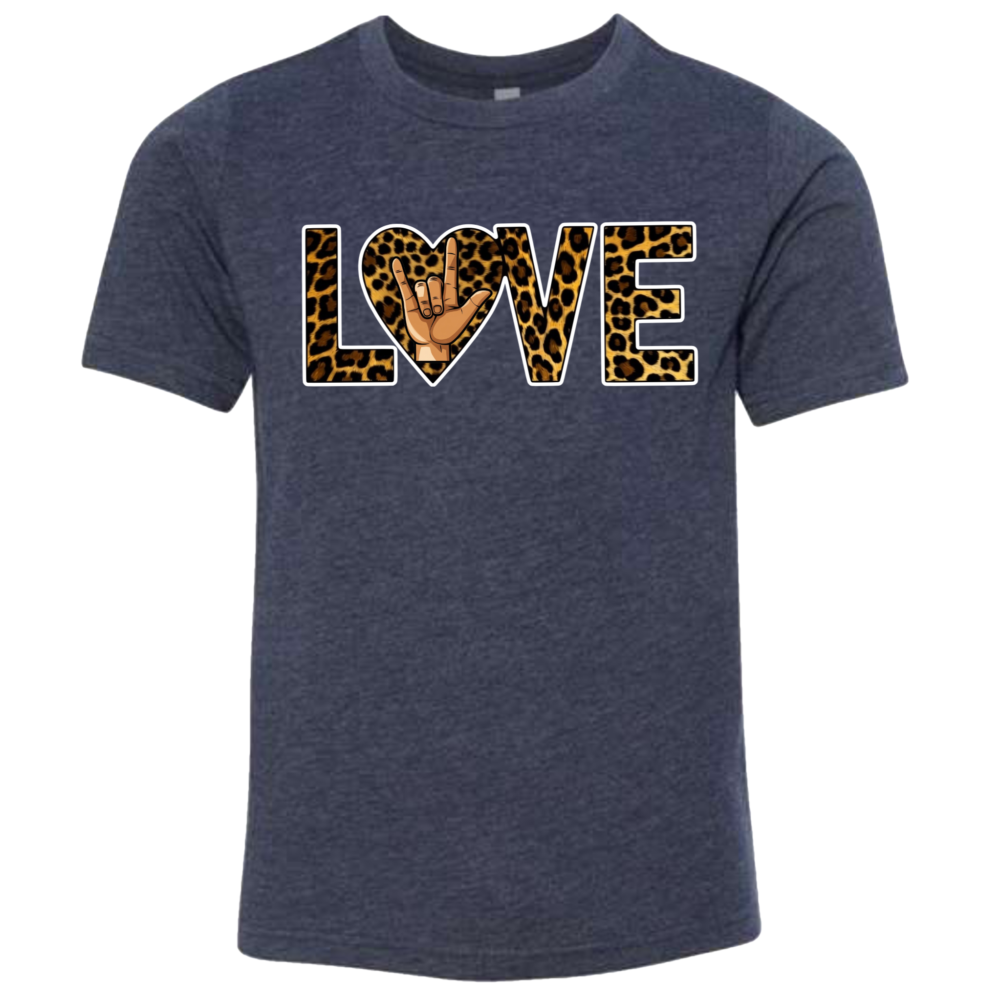 LOVE - Leopard T-Shirt (kids sizes)