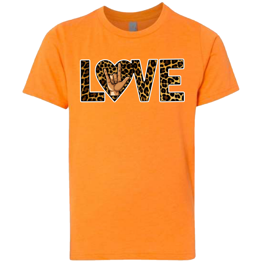 LOVE - Leopard T-Shirt (kids sizes)