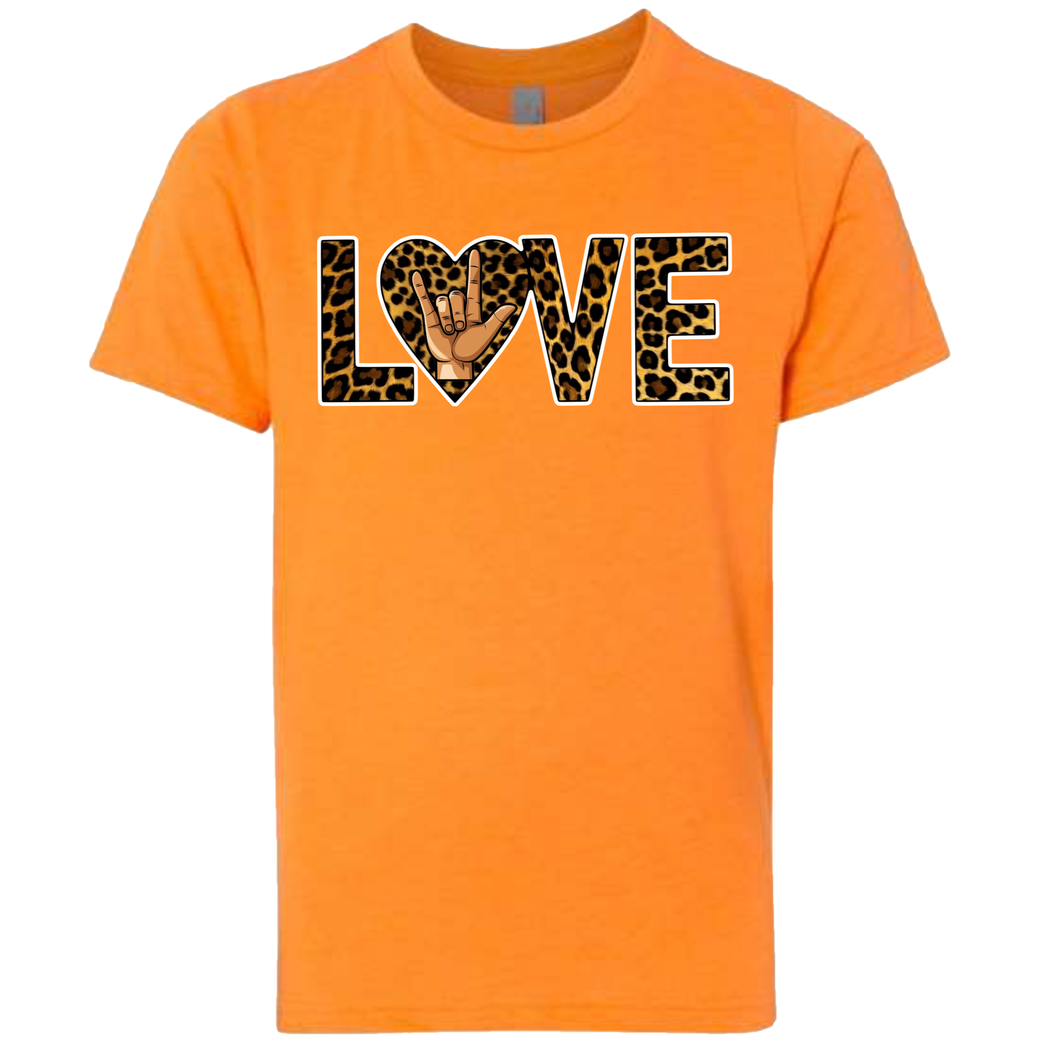 LOVE - Leopard T-Shirt (kids sizes)