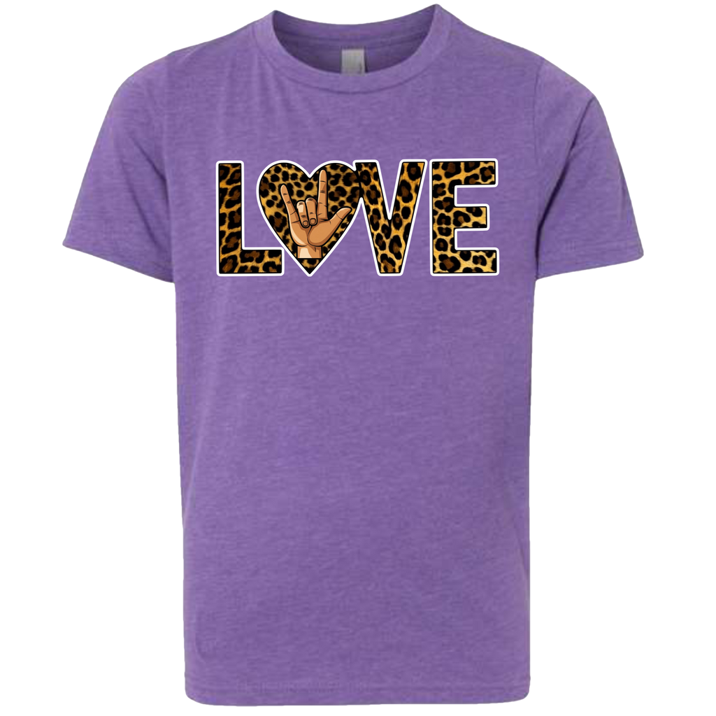 LOVE - Leopard T-Shirt (kids sizes)