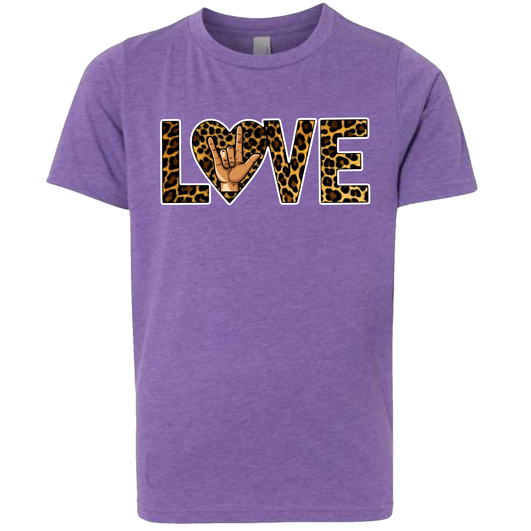 LOVE - Leopard T-Shirt (kids sizes)