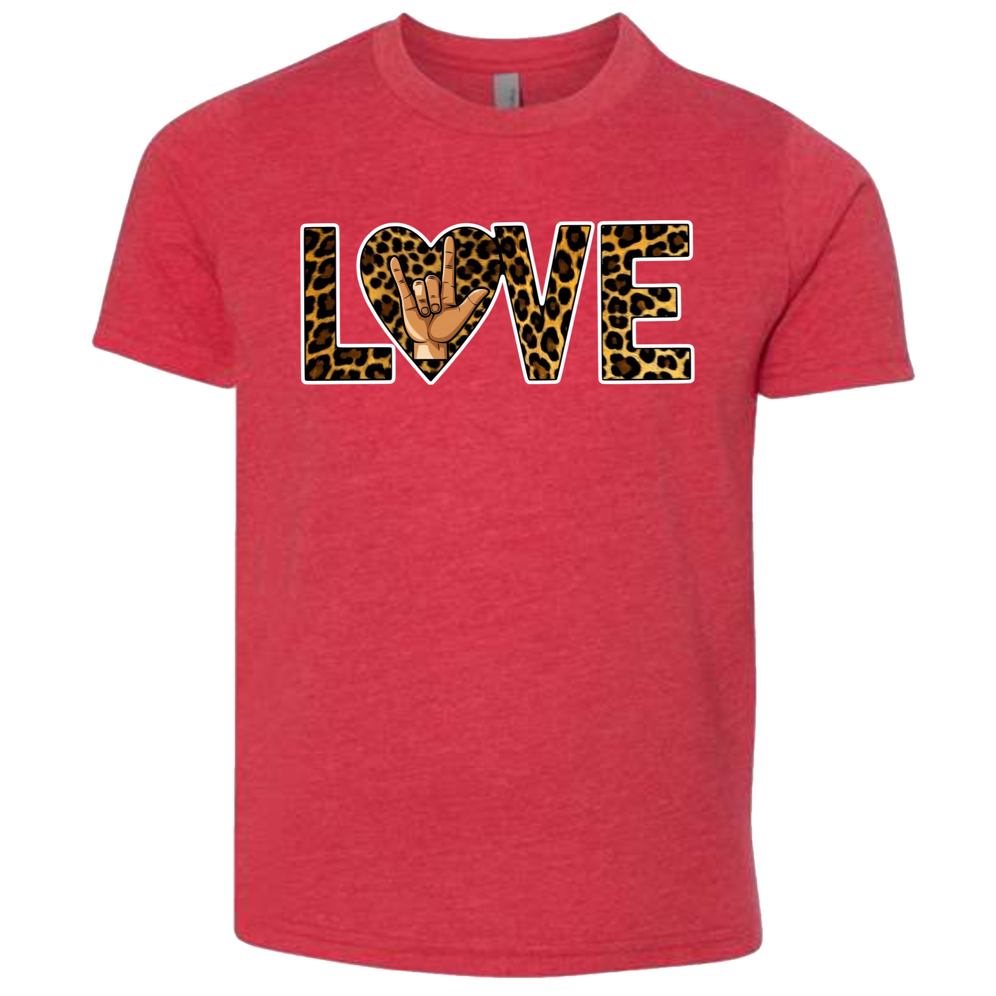 LOVE - Leopard T-Shirt (kids sizes)