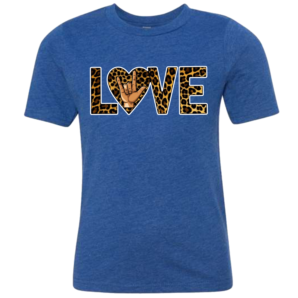 LOVE - Leopard T-Shirt (kids sizes)