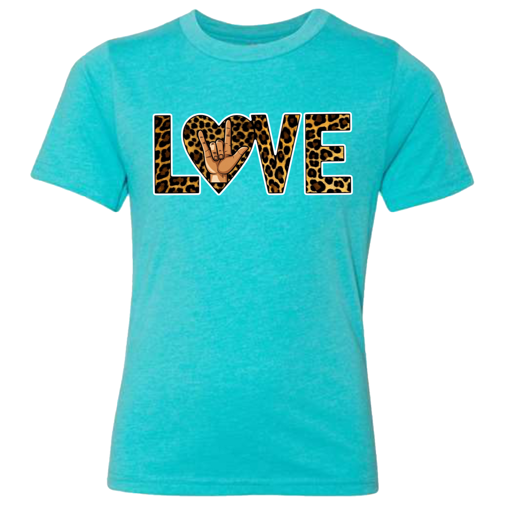 LOVE - Leopard T-Shirt (kids sizes)