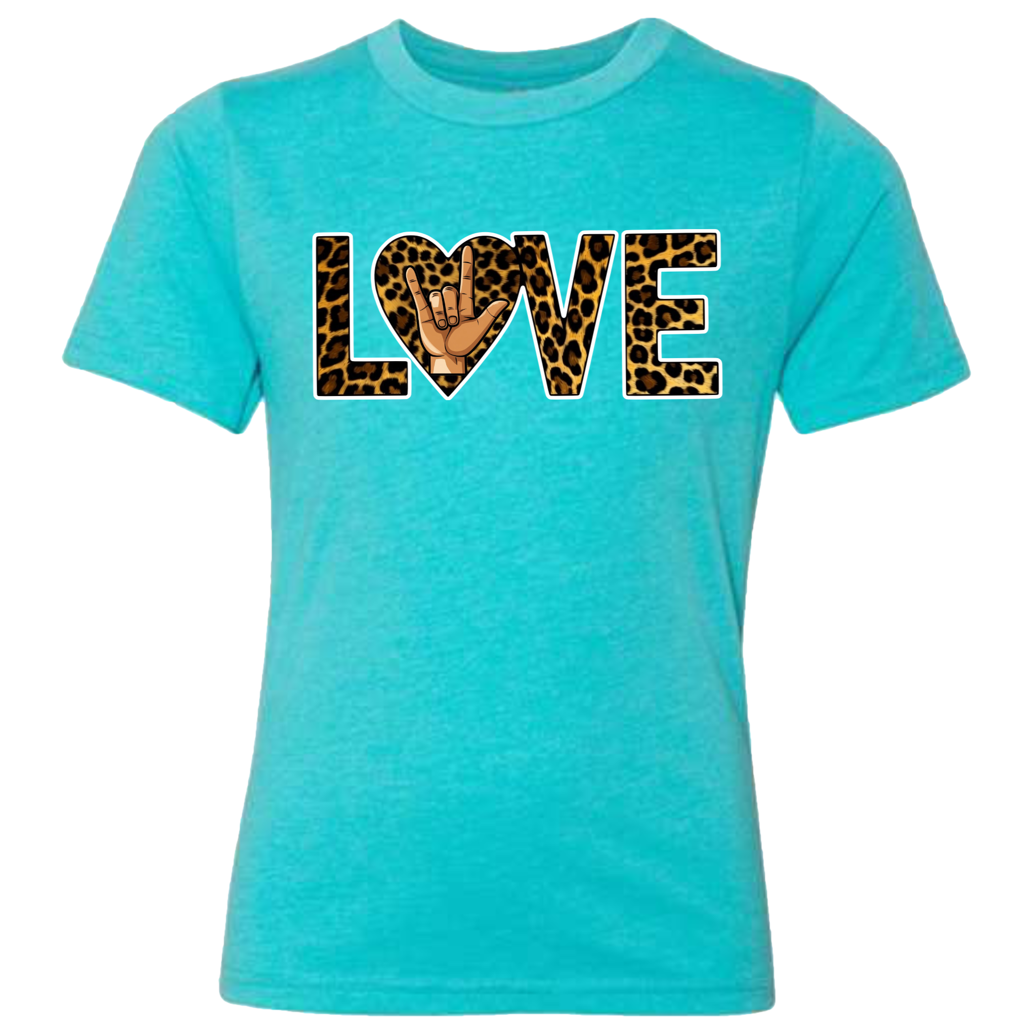 LOVE - Leopard T-Shirt (kids sizes)