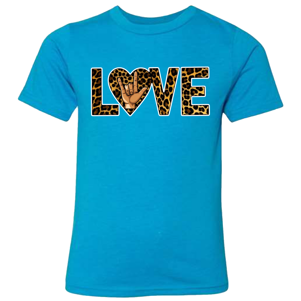 LOVE - Leopard T-Shirt (kids sizes)