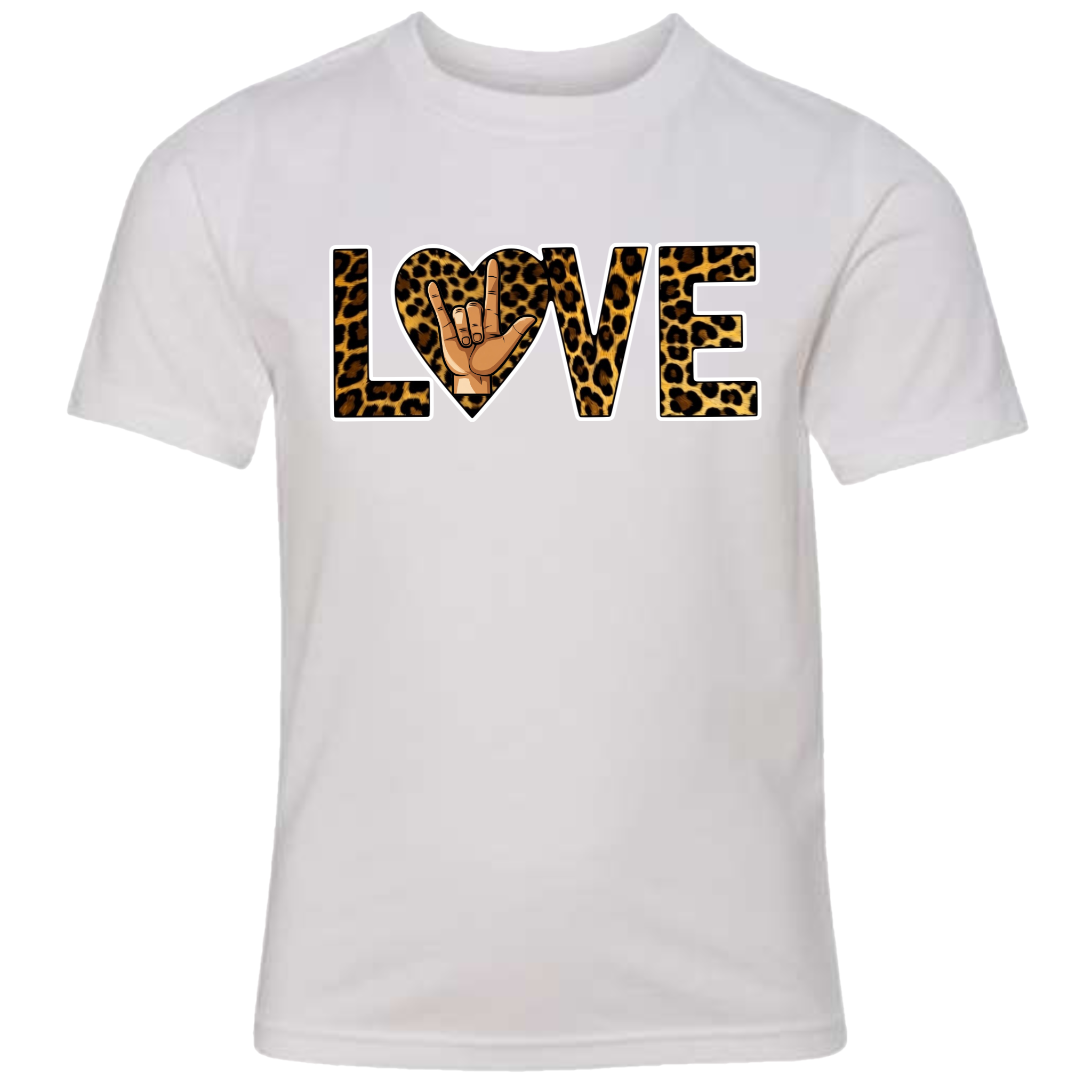 LOVE - Leopard T-Shirt (kids sizes)