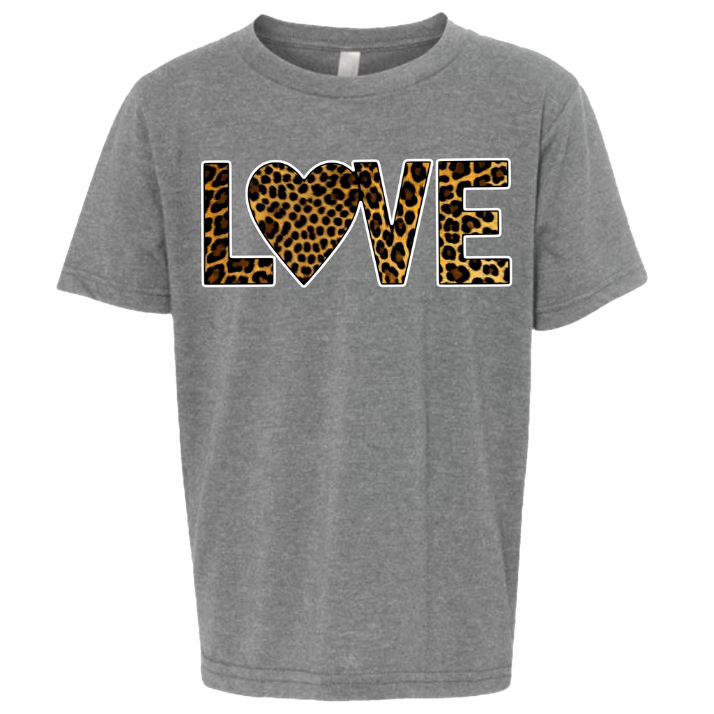 LOVE - Leopard T-Shirt (kids sizes)