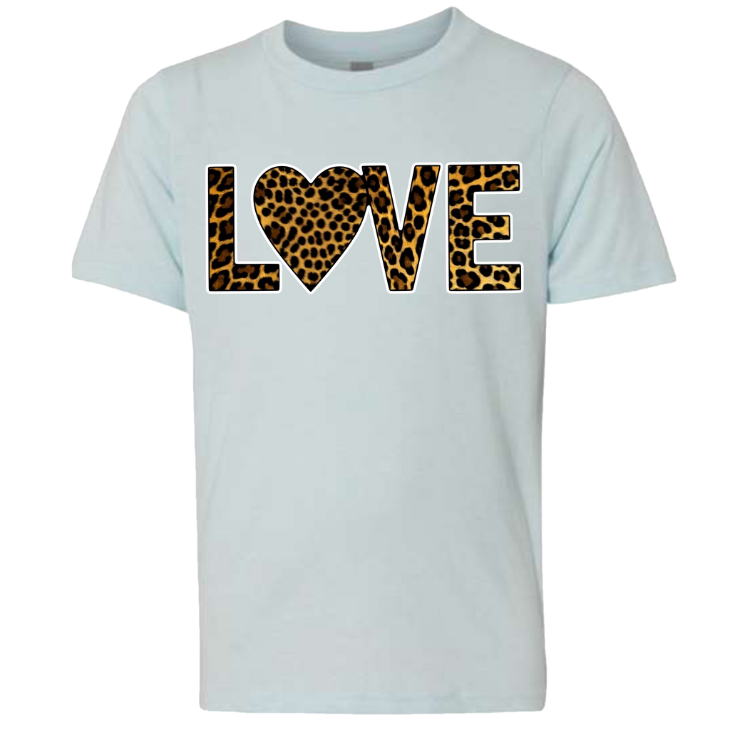 LOVE - Leopard T-Shirt (kids sizes)
