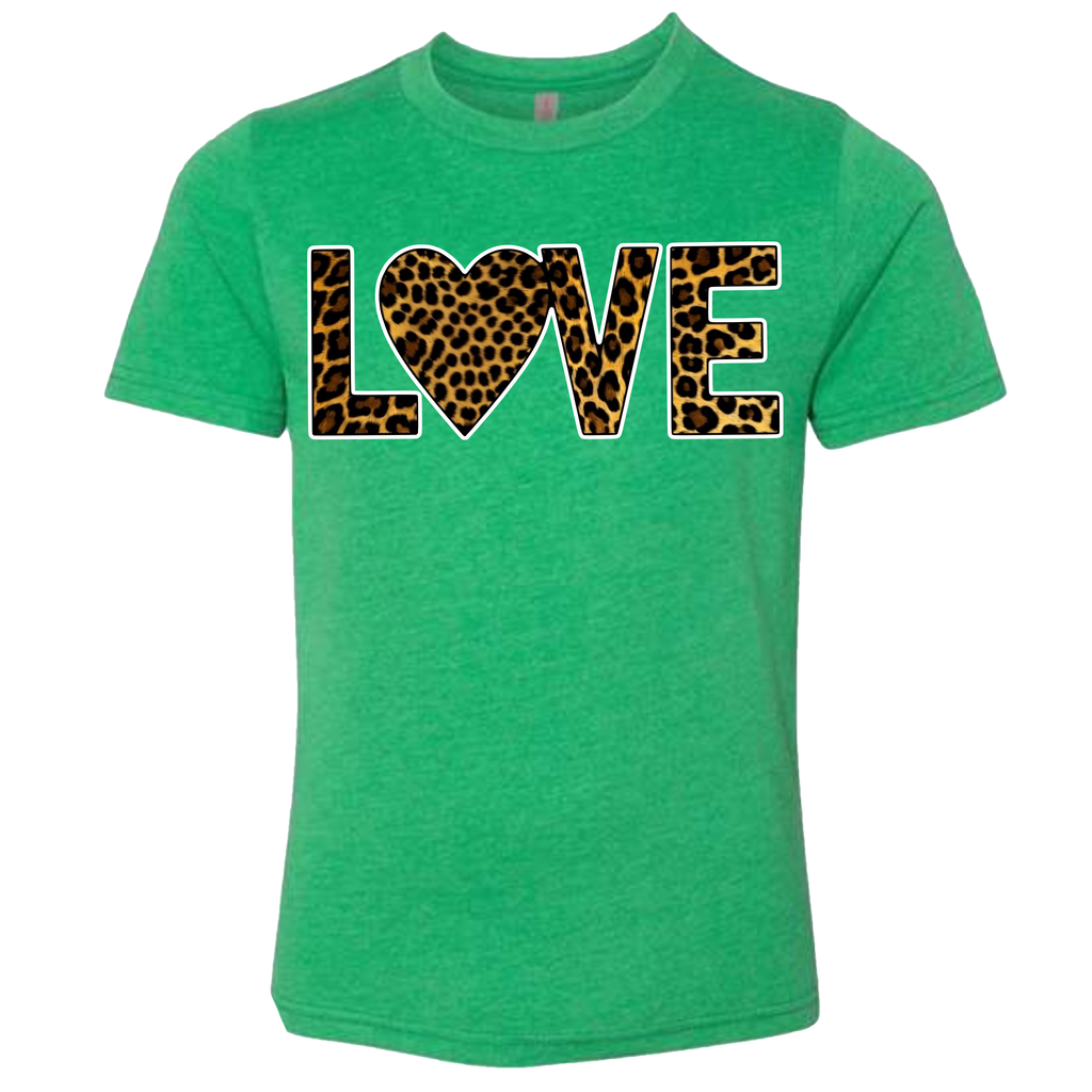 LOVE - Leopard T-Shirt (kids sizes)