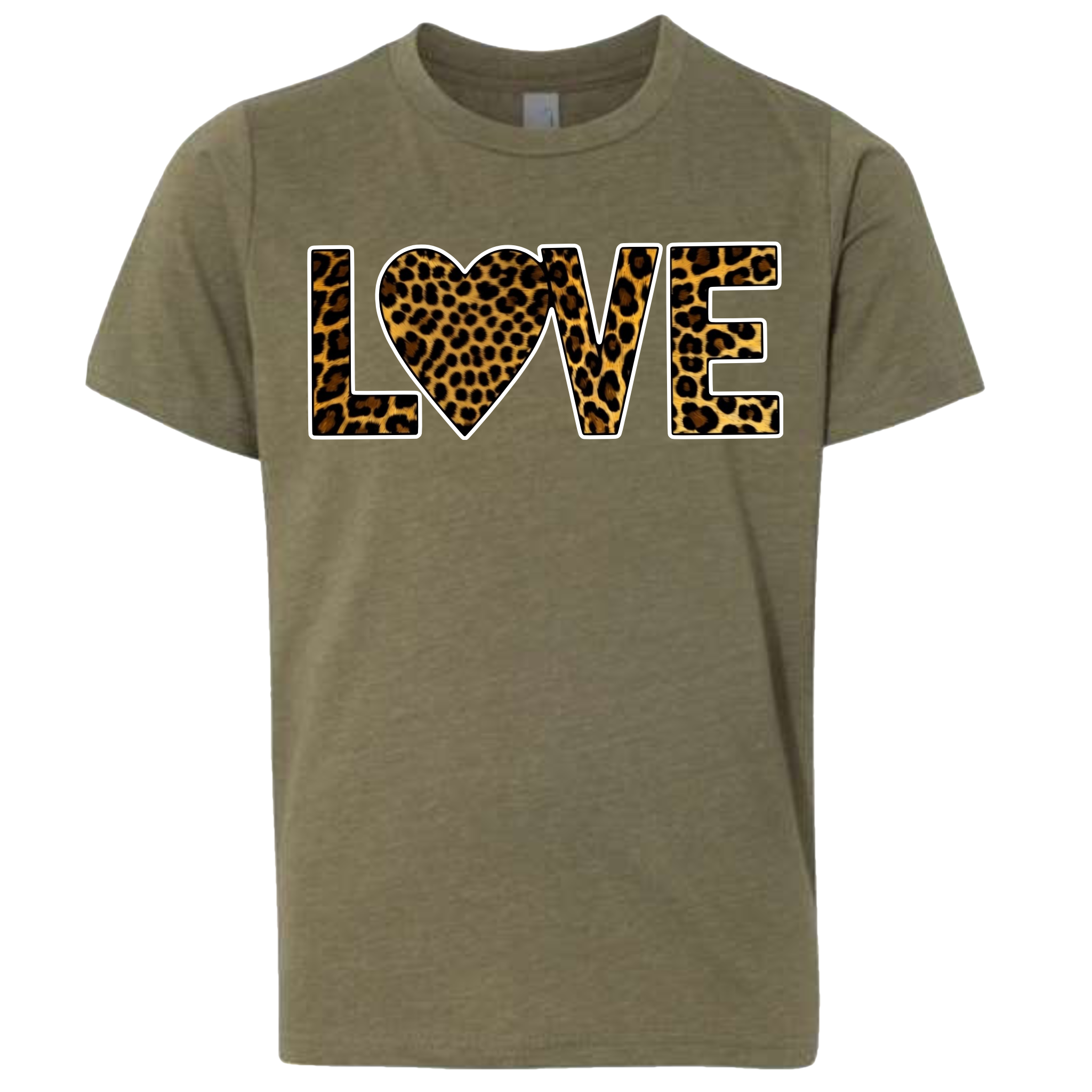 LOVE - Leopard T-Shirt (kids sizes)