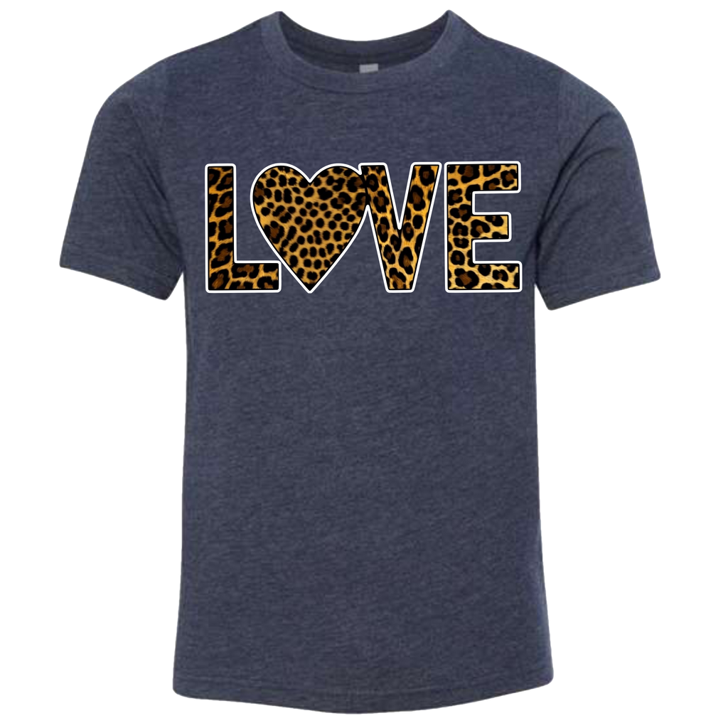 LOVE - Leopard T-Shirt (kids sizes)