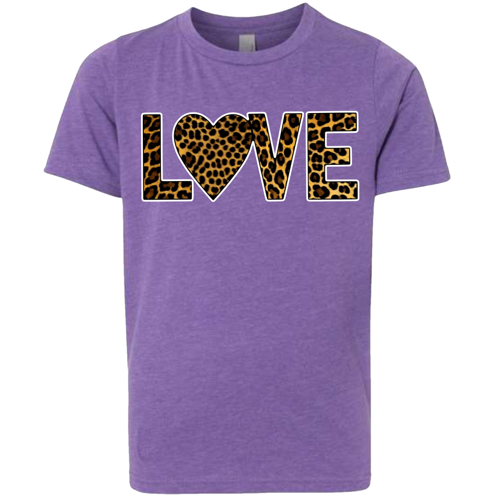 LOVE - Leopard T-Shirt (kids sizes)
