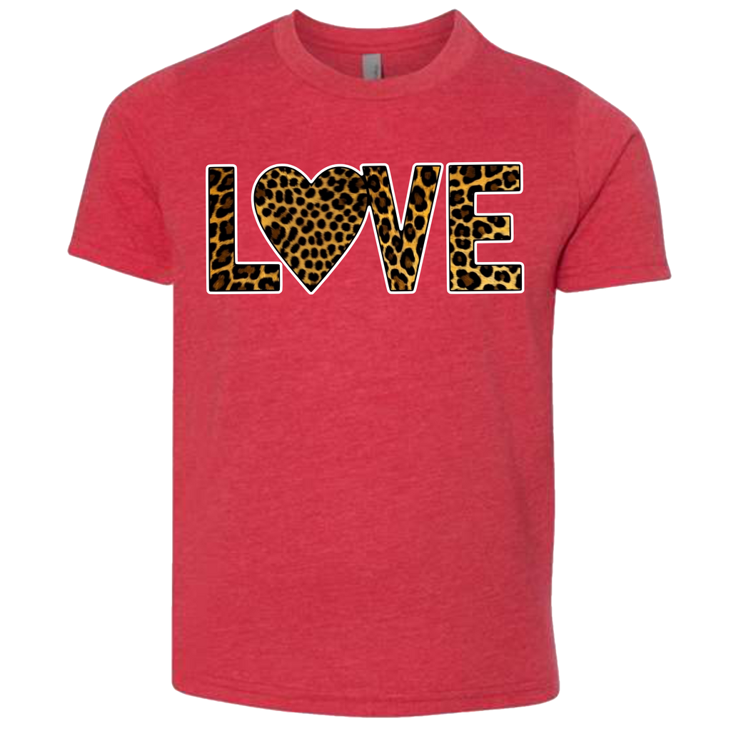LOVE - Leopard T-Shirt (kids sizes)