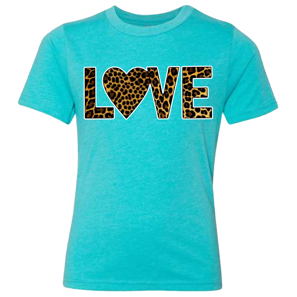 LOVE - Leopard T-Shirt (kids sizes)