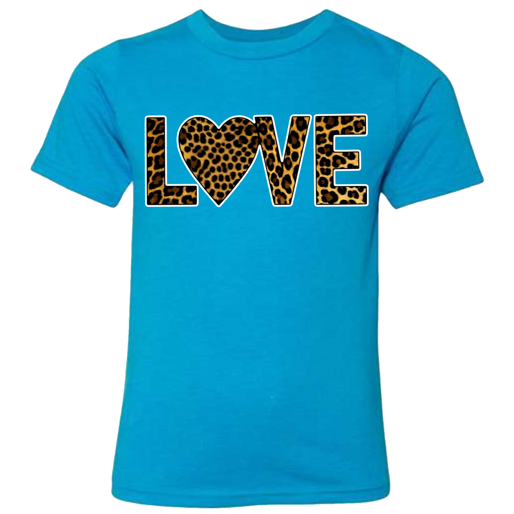 LOVE - Leopard T-Shirt (kids sizes)