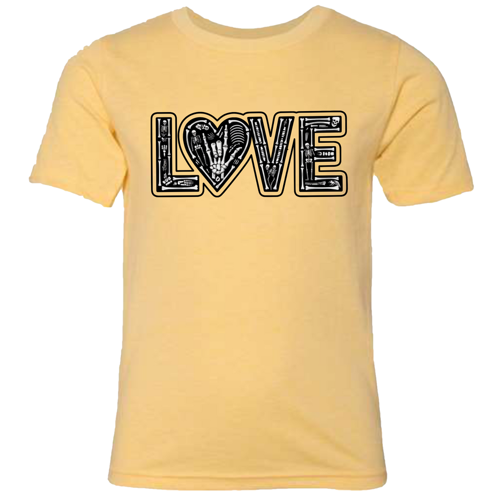 LOVE - Skeleton T-Shirt (kids sizes)