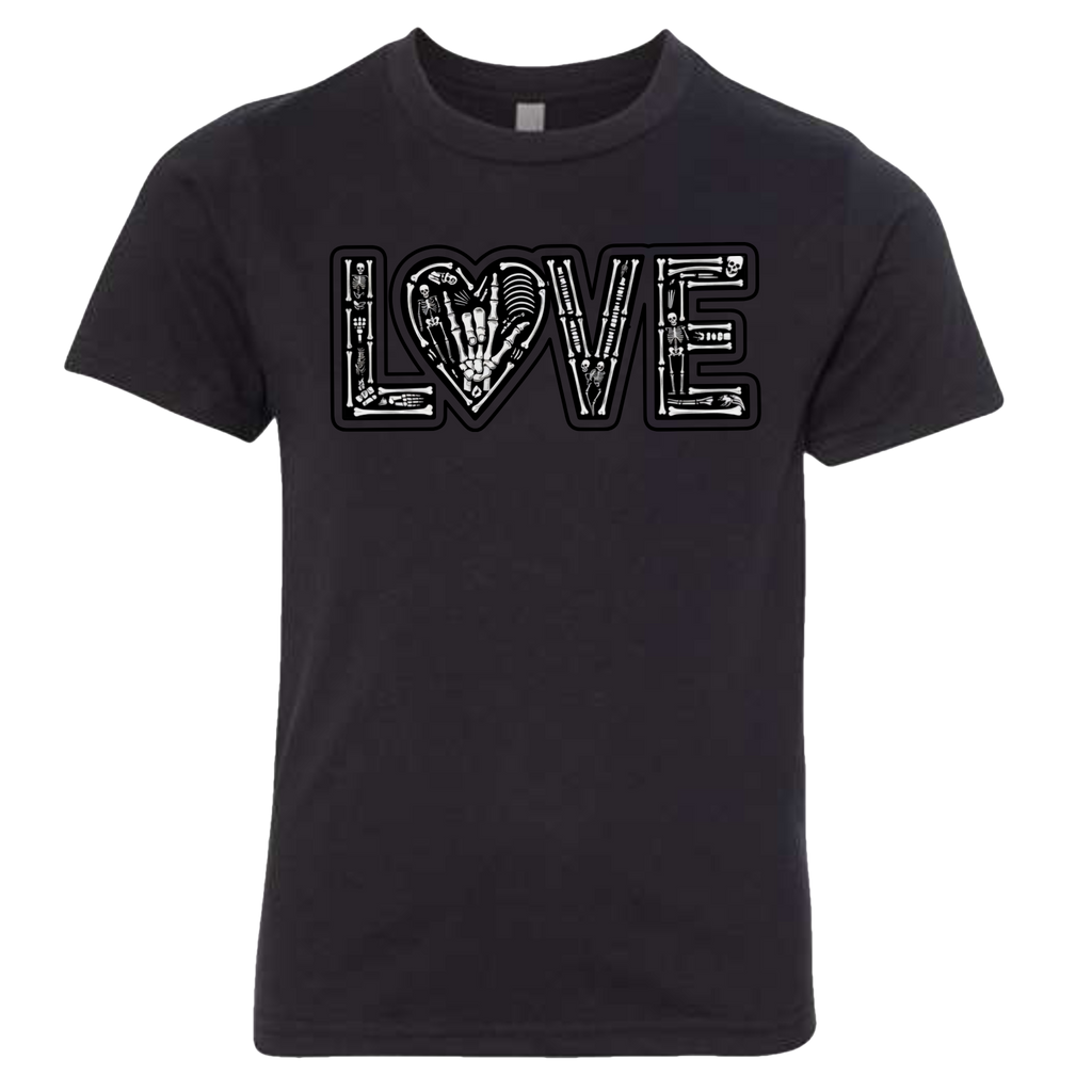 LOVE - Skeleton T-Shirt (kids sizes)