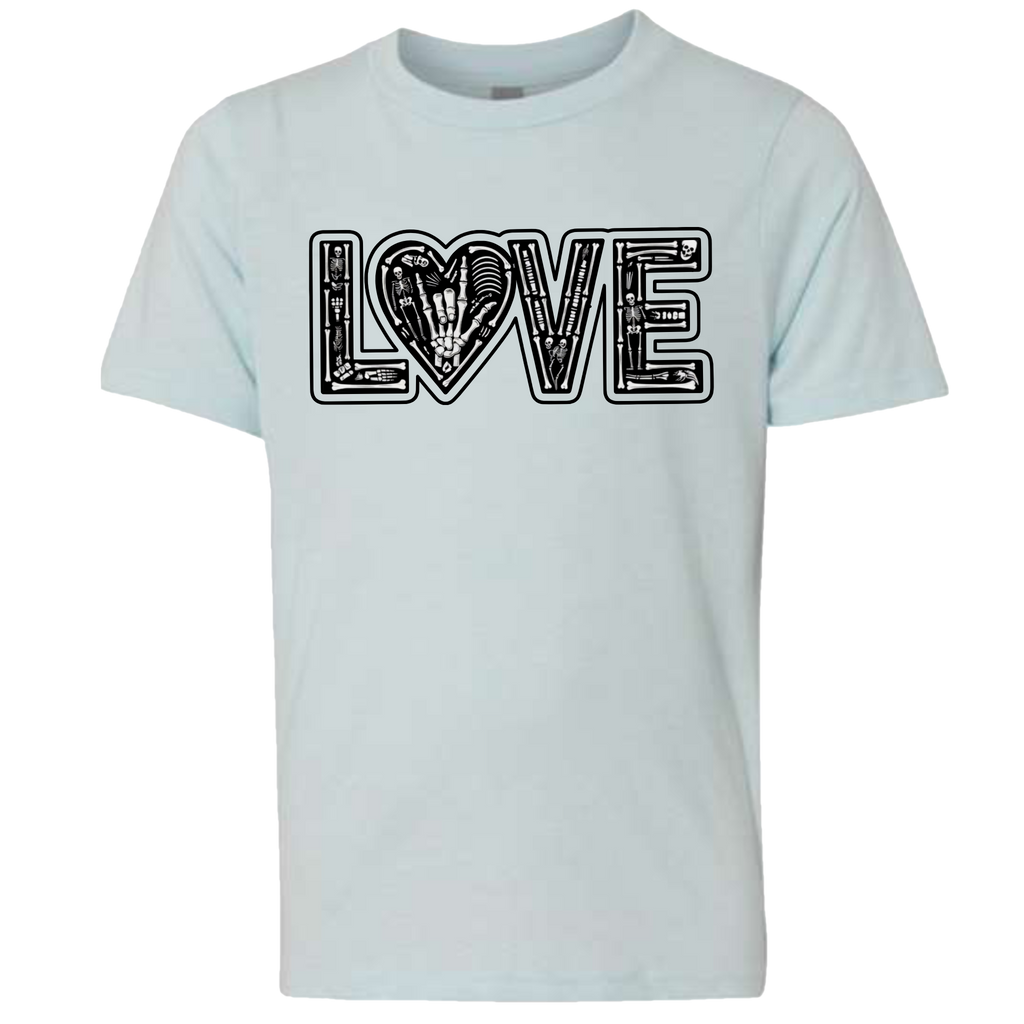 LOVE - Skeleton T-Shirt (kids sizes)