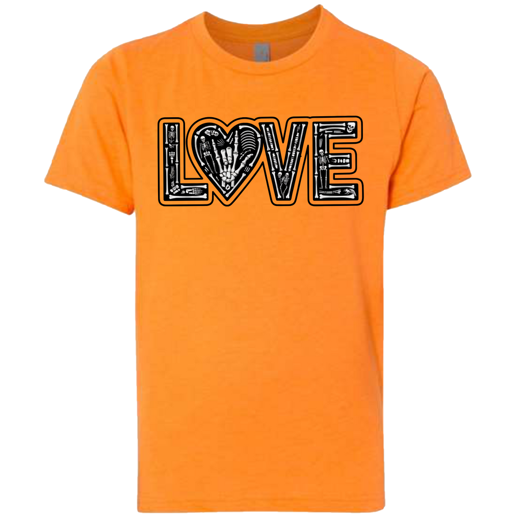 LOVE - Skeleton T-Shirt (kids sizes)