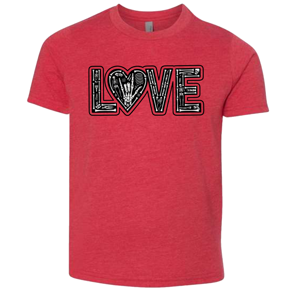 LOVE - Skeleton T-Shirt (kids sizes)
