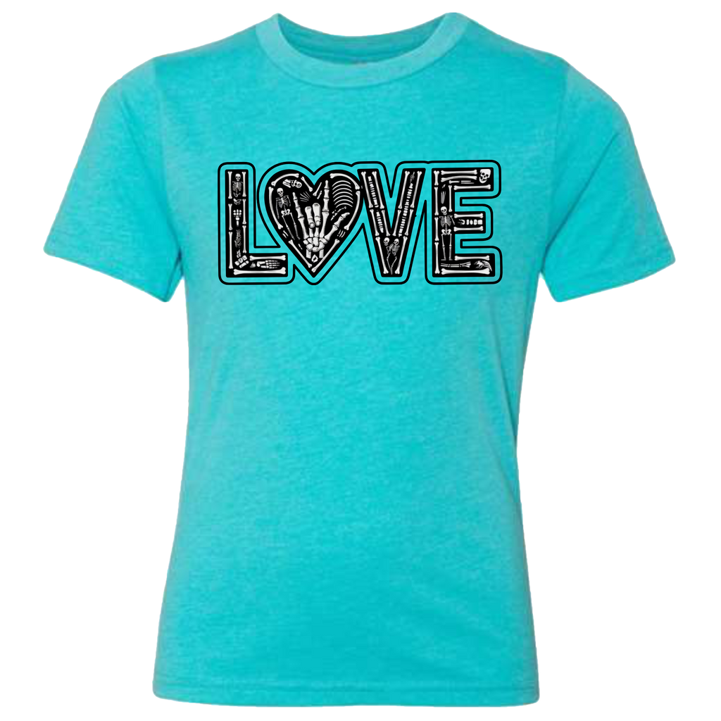 LOVE - Skeleton T-Shirt (kids sizes)