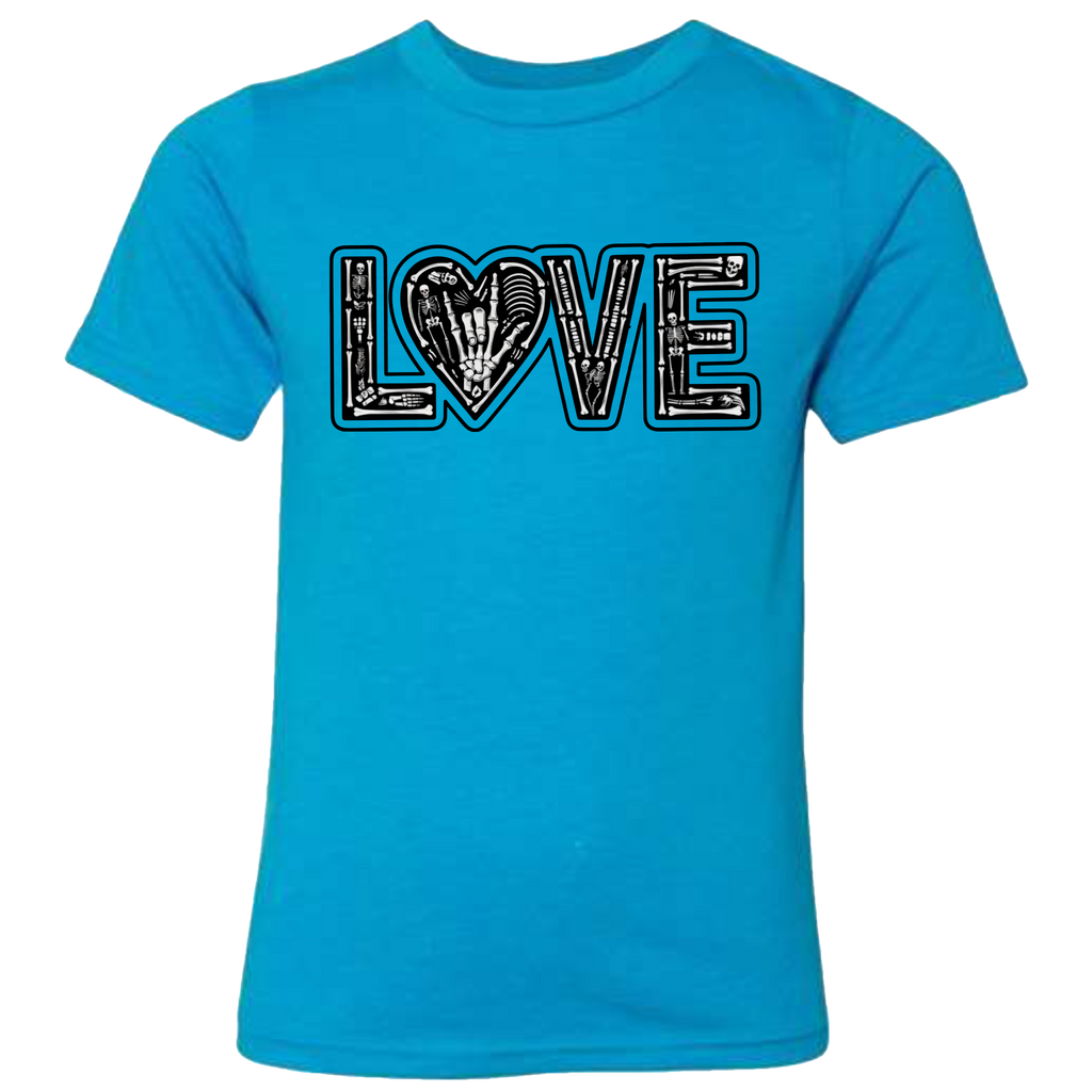 LOVE - Skeleton T-Shirt (kids sizes)
