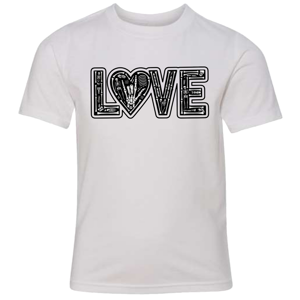 LOVE - Skeleton T-Shirt (kids sizes)