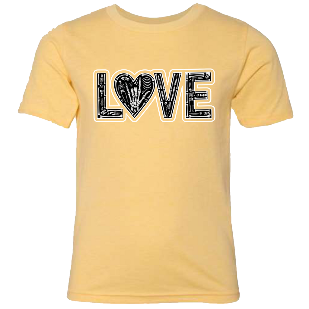 LOVE - Skeleton T-Shirt (kids sizes)