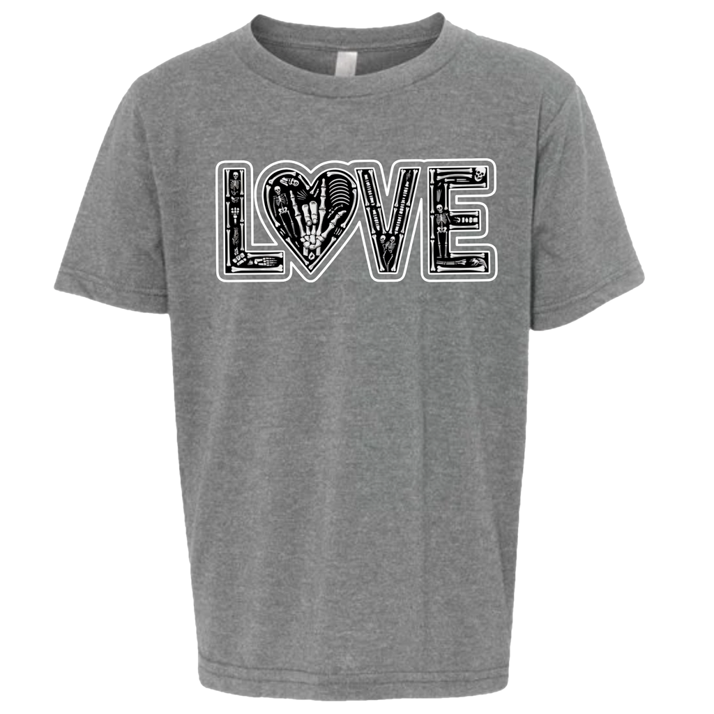 LOVE - Skeleton T-Shirt (kids sizes)