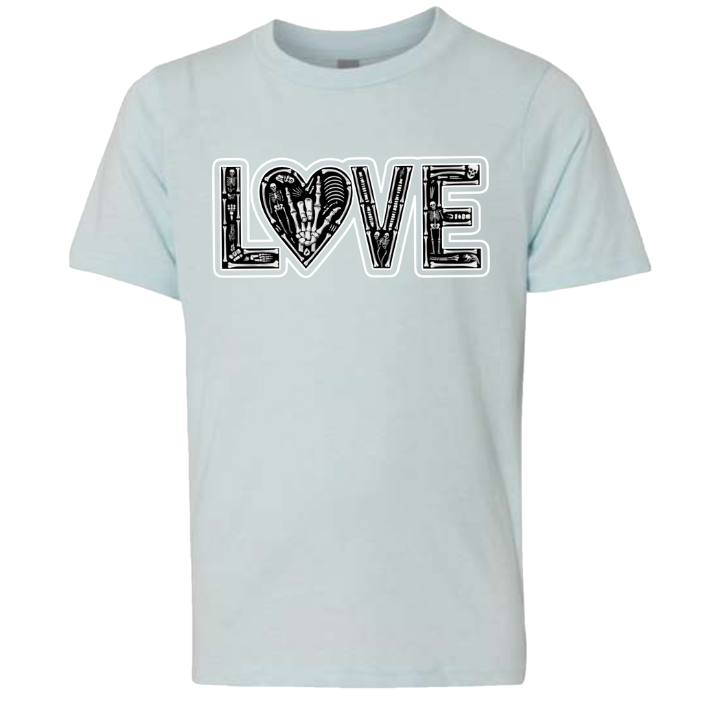 LOVE - Skeleton T-Shirt (kids sizes)