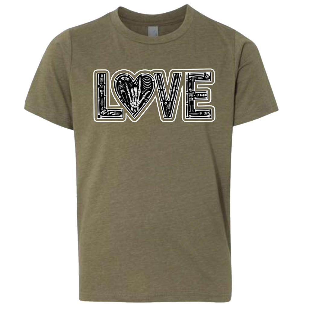 LOVE - Skeleton T-Shirt (kids sizes)