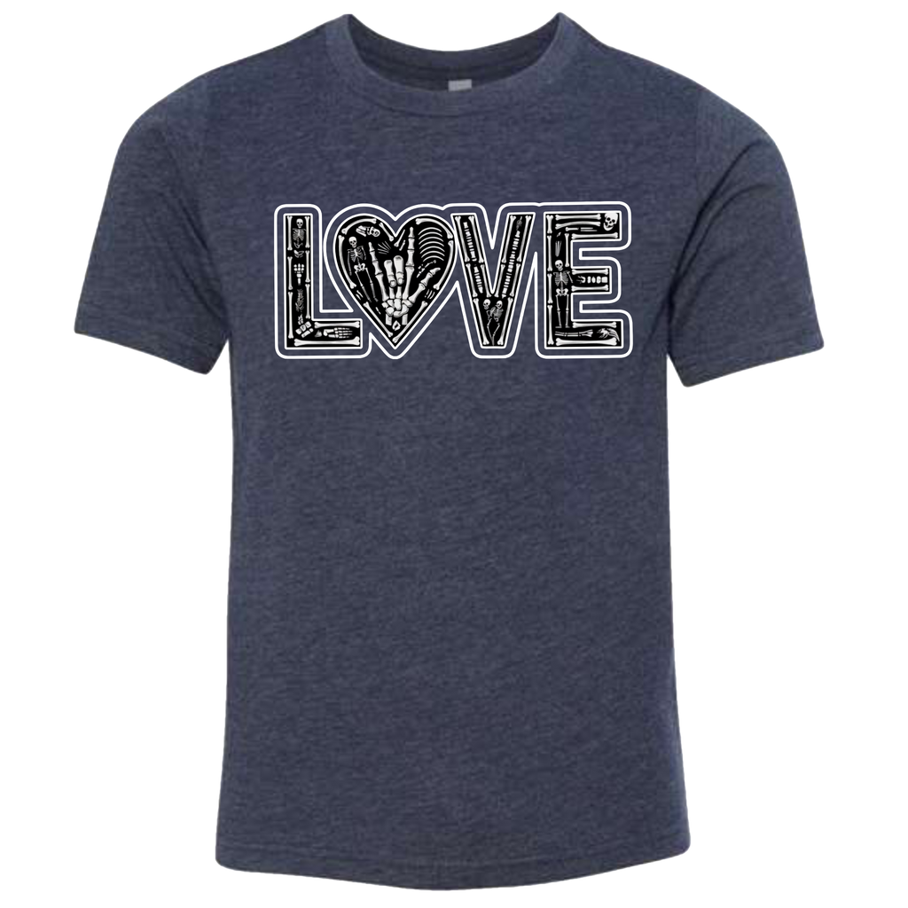 LOVE - Skeleton T-Shirt (kids sizes)