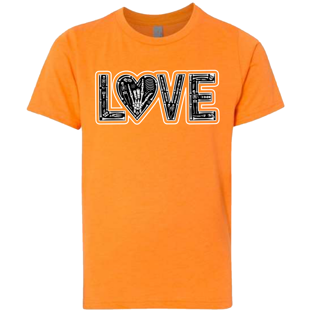 LOVE - Skeleton T-Shirt (kids sizes)