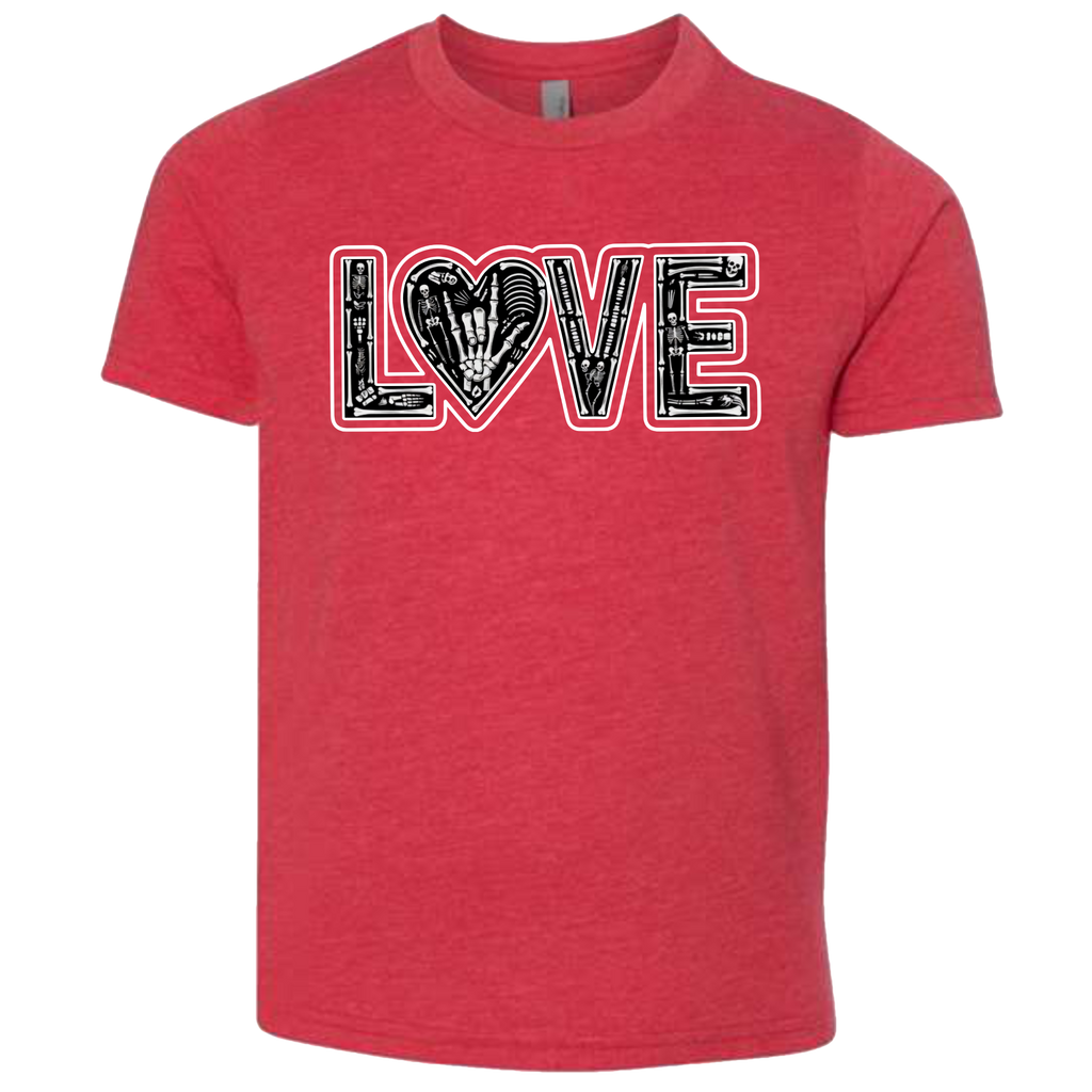 LOVE - Skeleton T-Shirt (kids sizes)