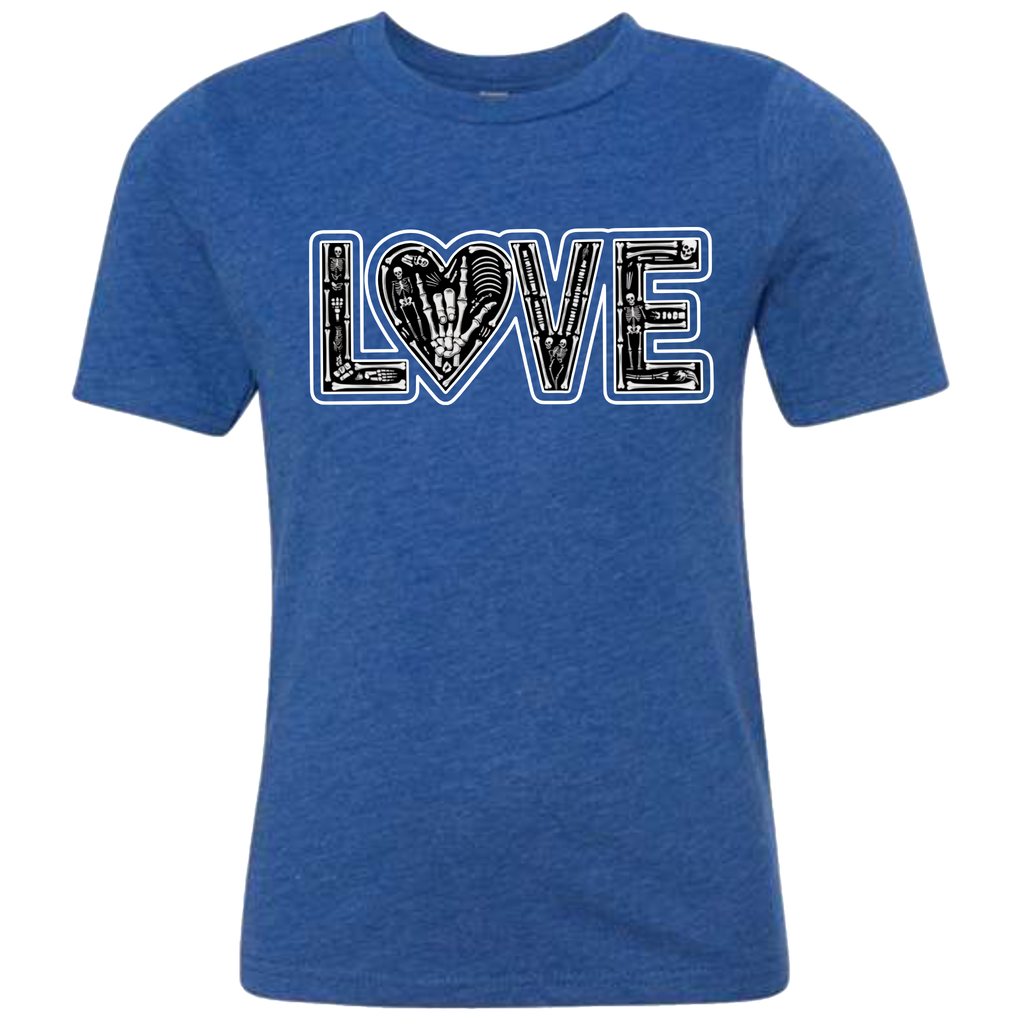 LOVE - Skeleton T-Shirt (kids sizes)
