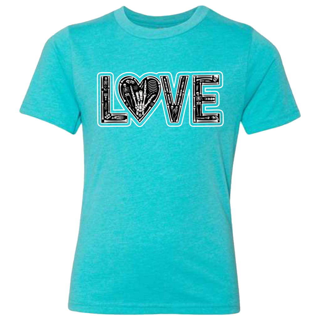 LOVE - Skeleton T-Shirt (kids sizes)