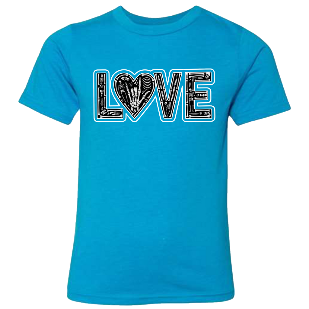 LOVE - Skeleton T-Shirt (kids sizes)
