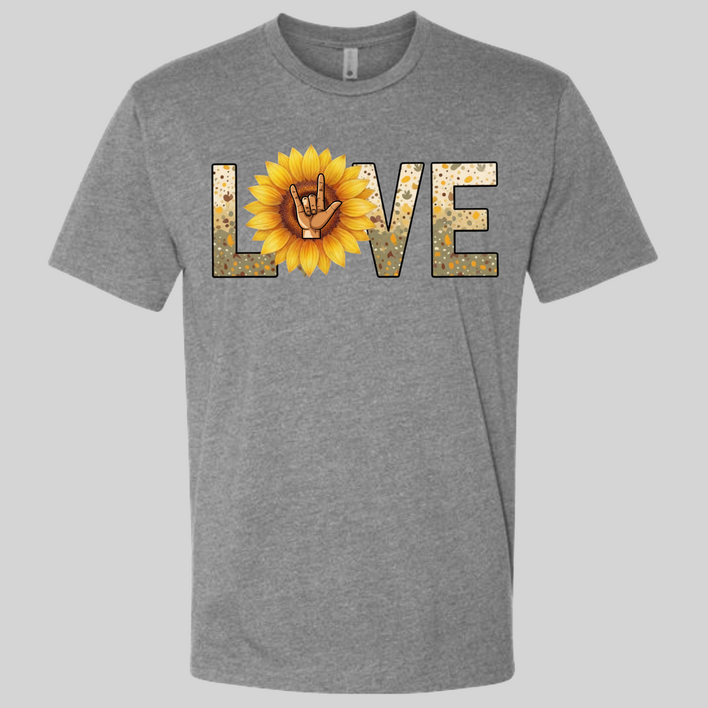LOVE - Sunflower T-Shirt