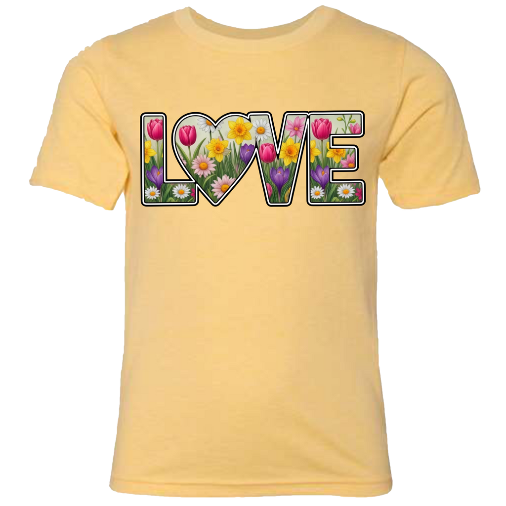 LOVE - Tulips T-Shirt (kids sizes)
