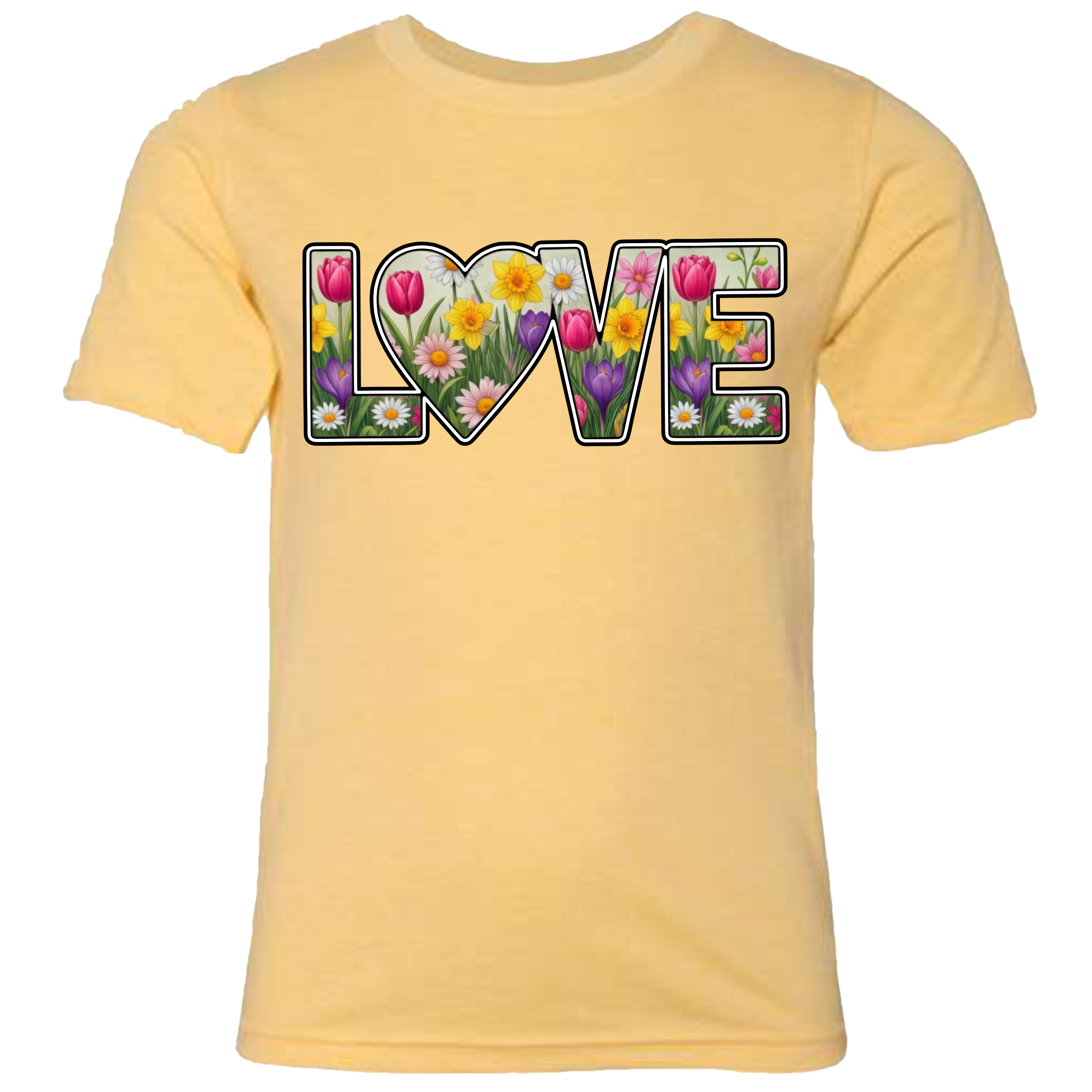 LOVE - Tulips T-Shirt (kids sizes)