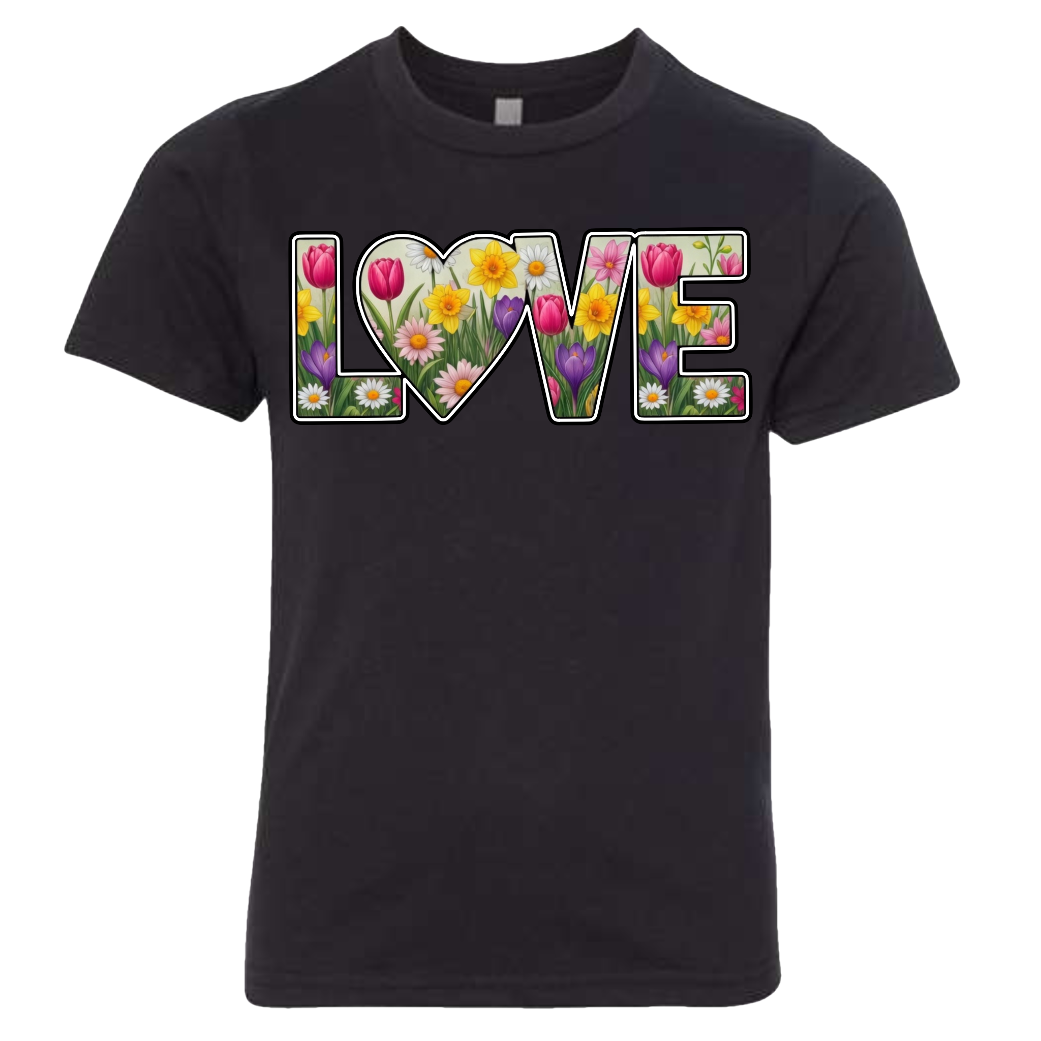 LOVE - Tulips T-Shirt (kids sizes)