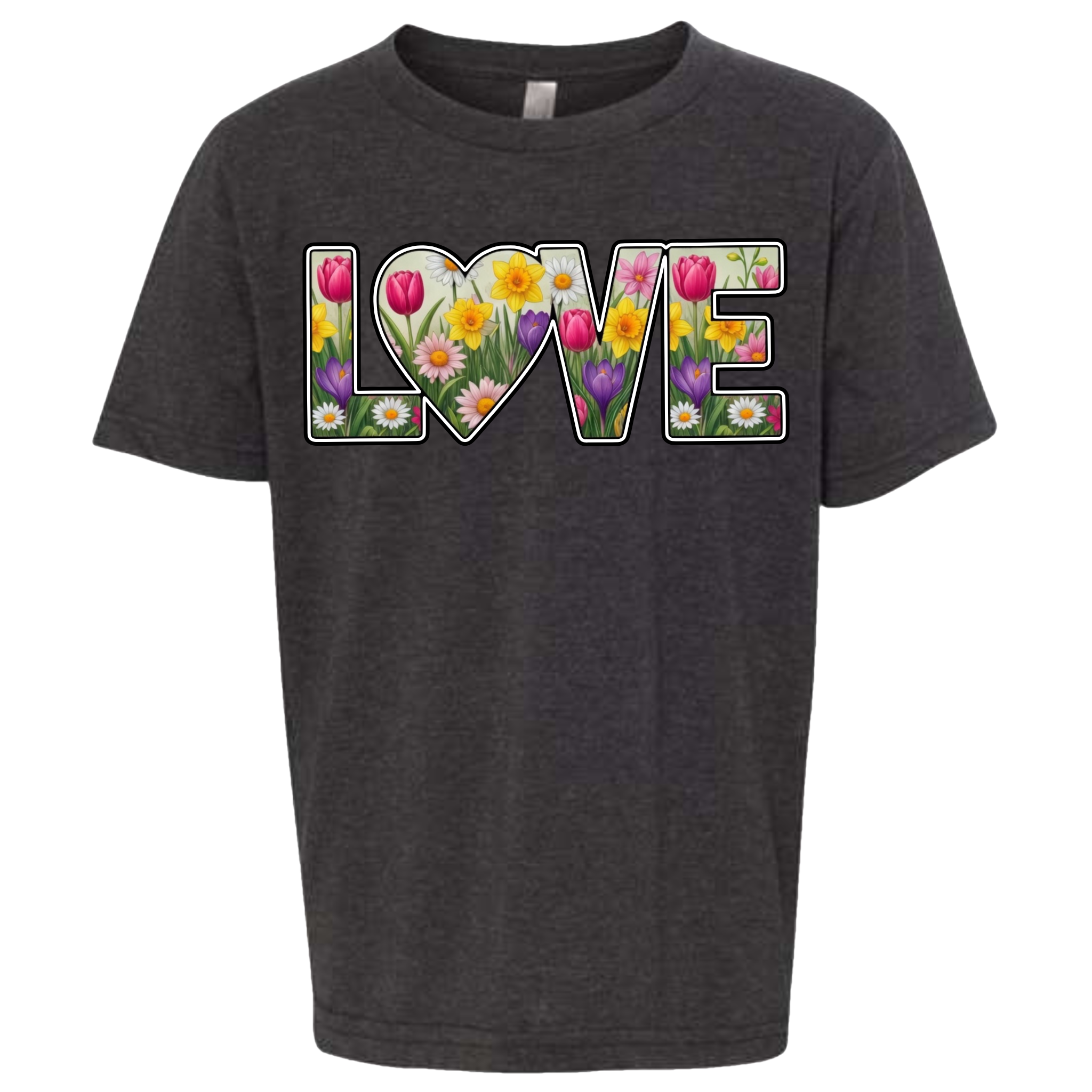 LOVE - Tulips T-Shirt (kids sizes)