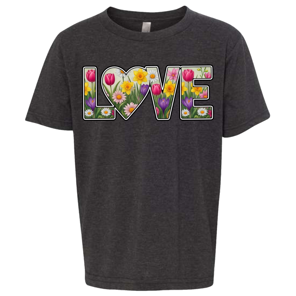 LOVE - Tulips T-Shirt (kids sizes)