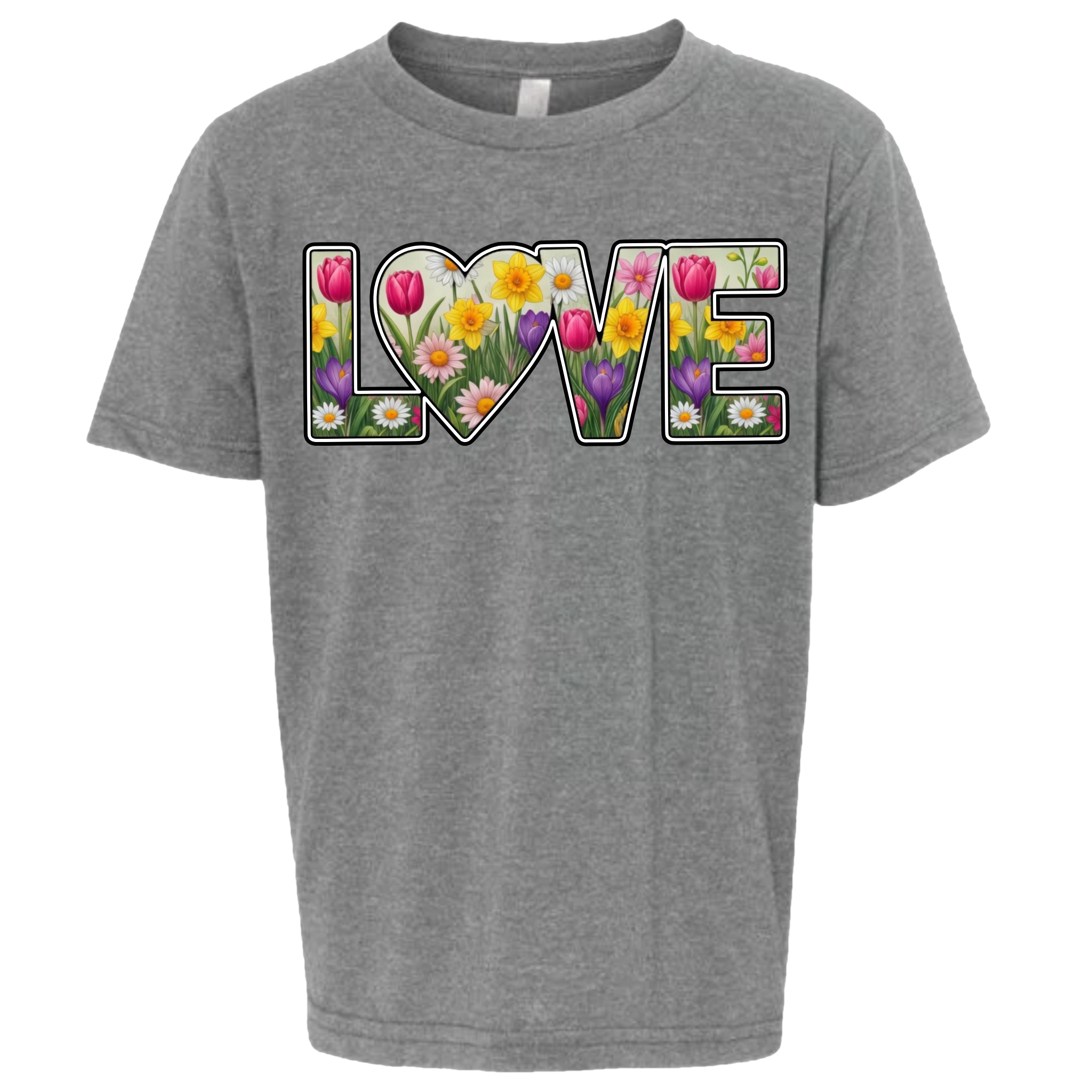 LOVE - Tulips T-Shirt (kids sizes)