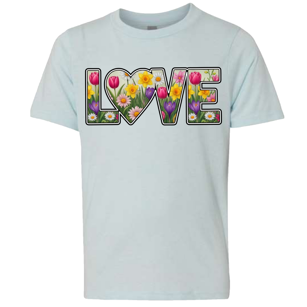 LOVE - Tulips T-Shirt (kids sizes)